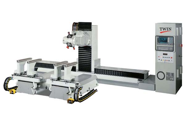 TWIN/6 AXIS CNC MACHINING CENTER