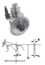 6044 - Lưỡi cưa xẻ rãnh cho máy CNC